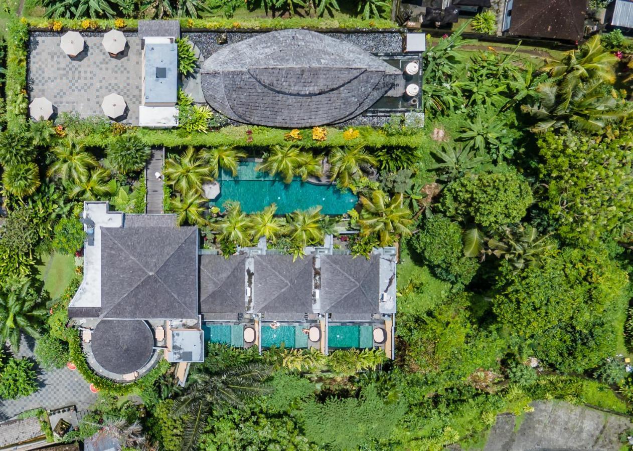 Weda Cita Resort And Spa By Mahaputra Ubud  Ngoại thất bức ảnh Aerial view of the villa